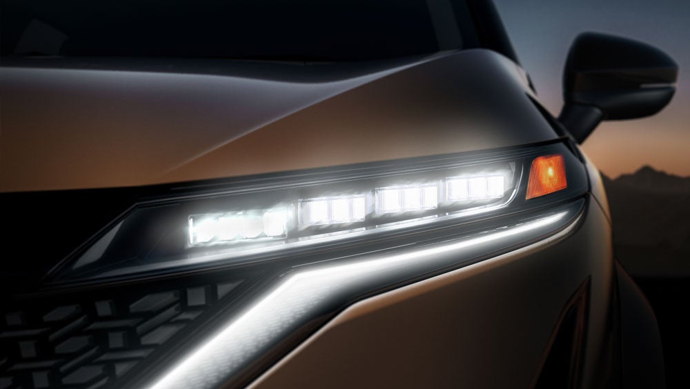 Nissan ARIYA LED headlamps | Nissan of Cookeville in Cookeville TN
