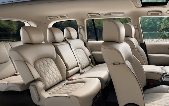 2023 Nissan Armada showing 8 seats | Nissan of Cookeville in Cookeville TN