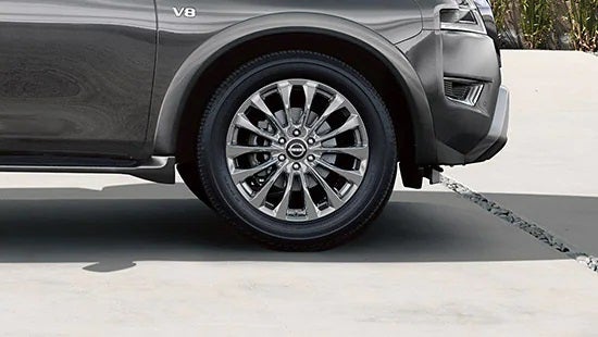 2023 Nissan Armada wheel and tire | Nissan of Cookeville in Cookeville TN