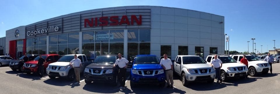 Used Trucks Line-up at Nissan of Cookeville