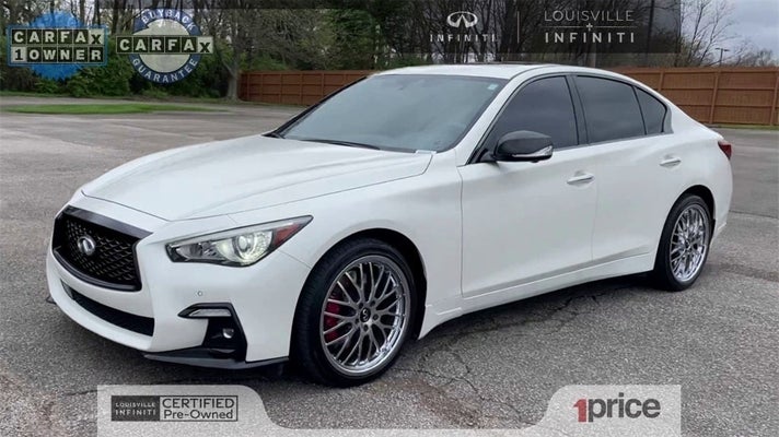2021 INFINITI Q50 RED SPORT 400 in Cookeville, TN - Nissan of Cookeville